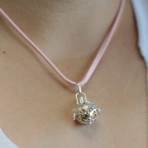 Dzwoneczek Anielski Srebrny – Opiekun – 16 mm