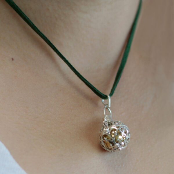 Dzwoneczek Anielski Srebrny – Romans – 18 mm