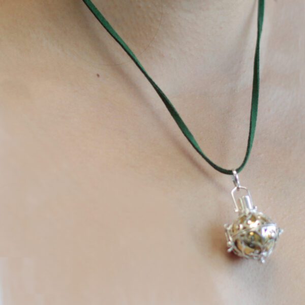 Dzwoneczek Anielski Srebrny – Uzdrowienie – 23 mm