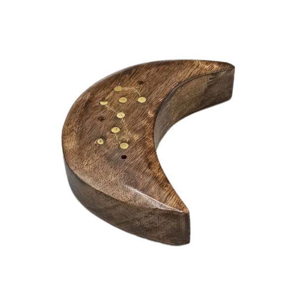 Grawerowana Mosiężna Podstawka Zodiakalna – Księżyc