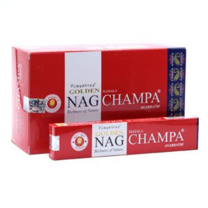 Kadzidła Golden Nag 15g – Champa