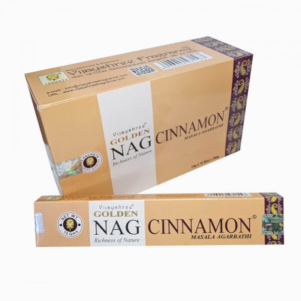 Kadzidła Golden Nag 15g – Cynamon