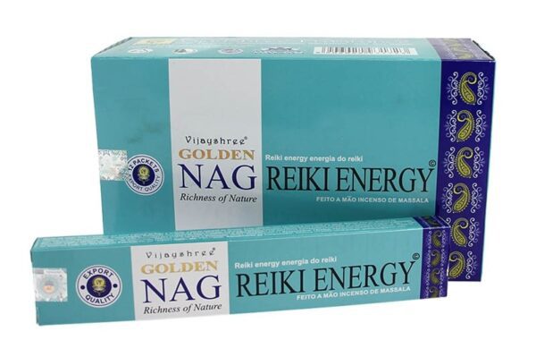 Kadzidła Golden Nag 15g – Energia Reiki