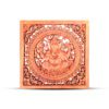 Kwadratowy Dekoracyjny Panel Drewniany – Budda Ganesh – 40×40 cm