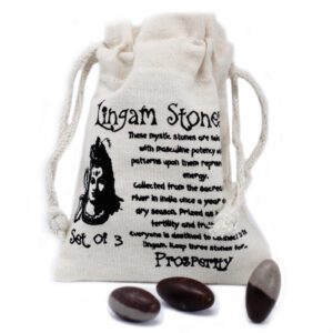 Lingam Jednocalowy – 3 Kamienie