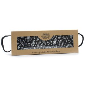 Luksusowa Lawendowa Poduszka Zbożowa w Pudełku Prezentowym – Łapacz Snów