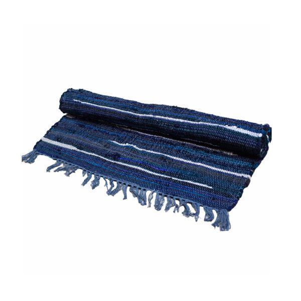 Mały dywanik z tkaniny – 50×90 cm – najwyższa jakość – Antracytowa szarość