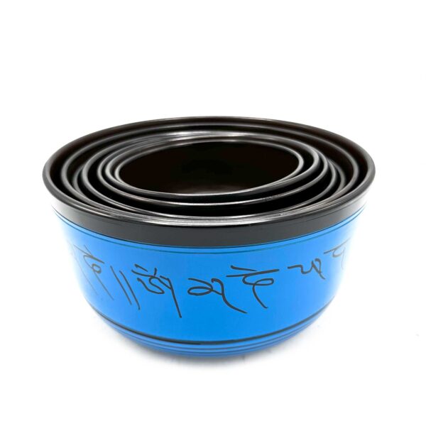 Mały Zestaw Czakralny – 7 Mis Dźwiękowych (14–22 cm)