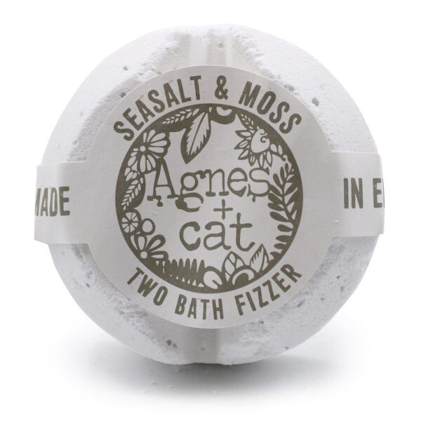Musująca kula do kąpieli – Sól Morska i Mech
