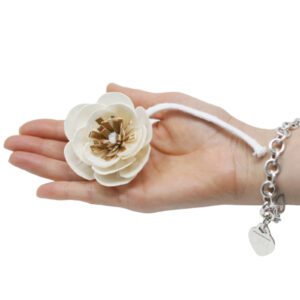 Naturalny Kwiat Dyfuzora – Mały Mak na Sznurku