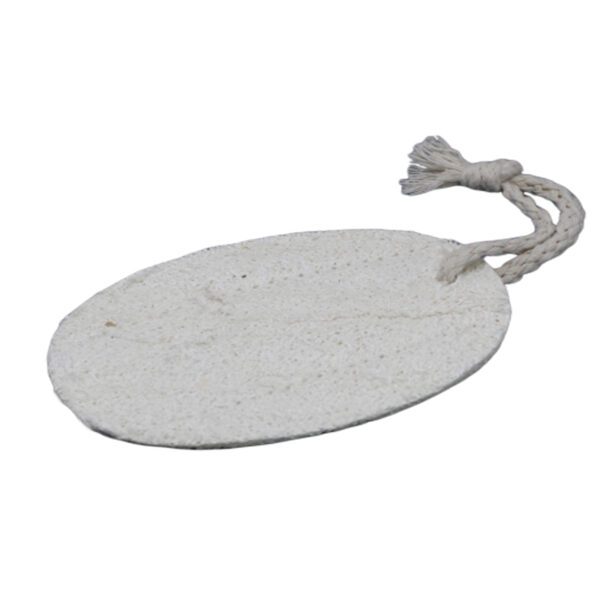 Naturalny peeling z loofą – owalny masażer