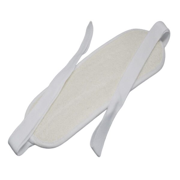 Naturalny peeling z loofą – pas do pleców