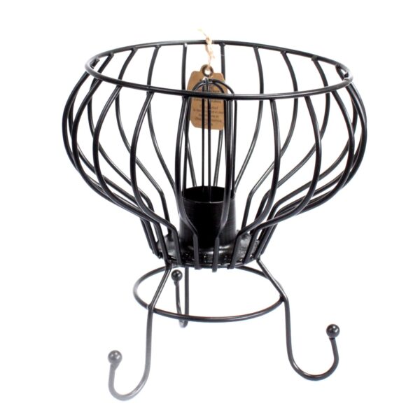 Niski brazier z soli kamiennej