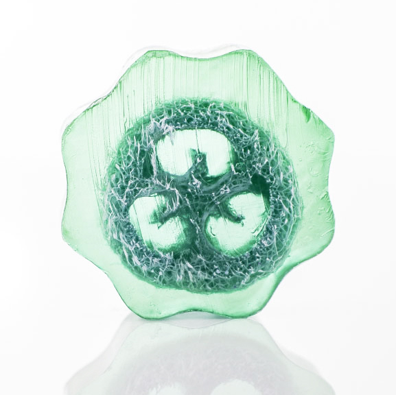 Plaster mydła z loofą 100 g – winogrono