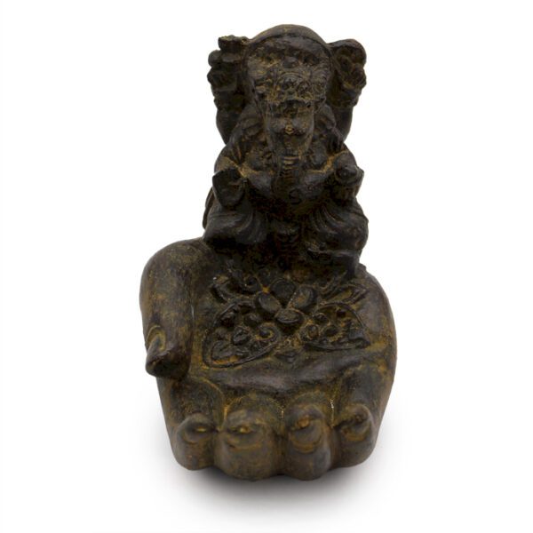 Podgrzewacz na Kadzidła – Ganesha i Ręka (antyczny)