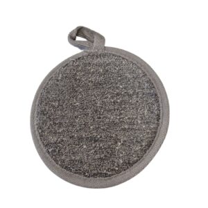 Podkładka kąpielowa bambusowo-lniana – węgiel