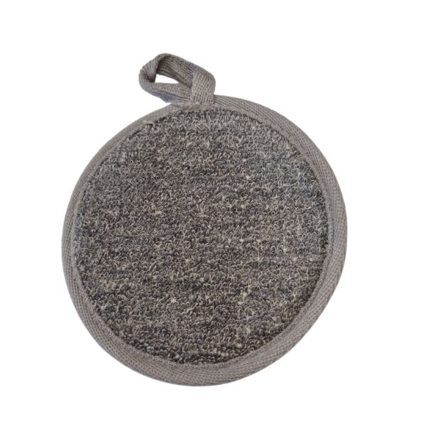 Podkładka kąpielowa bambusowo-lniana – węgiel