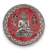 Podstawka Dekoracyjna Buddha Czerwona 10 cm