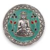 Podstawka Dekoracyjna Buddha Zielona 10 cm