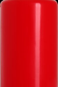 Pojedyncza Świeca Filarowa 50x100mm – Czerwona