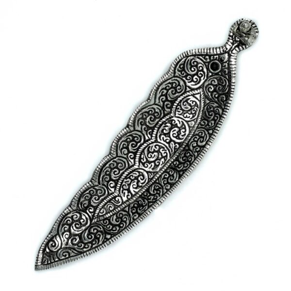 Polerowana Aluminiowa Podstawka – Długi Budda 23 cm