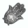 Polerowana Aluminiowa Podstawka – Hamsa 14 cm