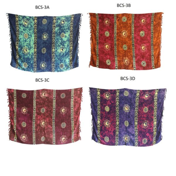 Sarong Celtycki Bali – Yin & Yang (4 Różne Kolory)