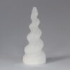 Spiralna Wieża Jednorożca z Selenitu – 10 cm