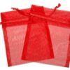 Średni Woreczek z Organzy – Czerwony