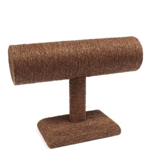 Stojak na bransoletki „T” – Mały – Czekoladowy