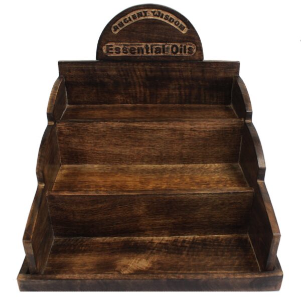 Stojak na Olejki Eteryczne/Perfumy – Drewno Mango