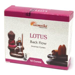 Stożki kadzideł Aromatica Backflow – Lotos