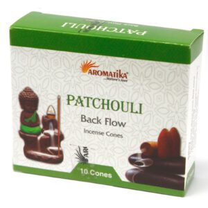 Stożki kadzideł Aromatica Backflow – Paczula