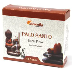 Stożki kadzideł Aromatica Backflow – Palo Santo