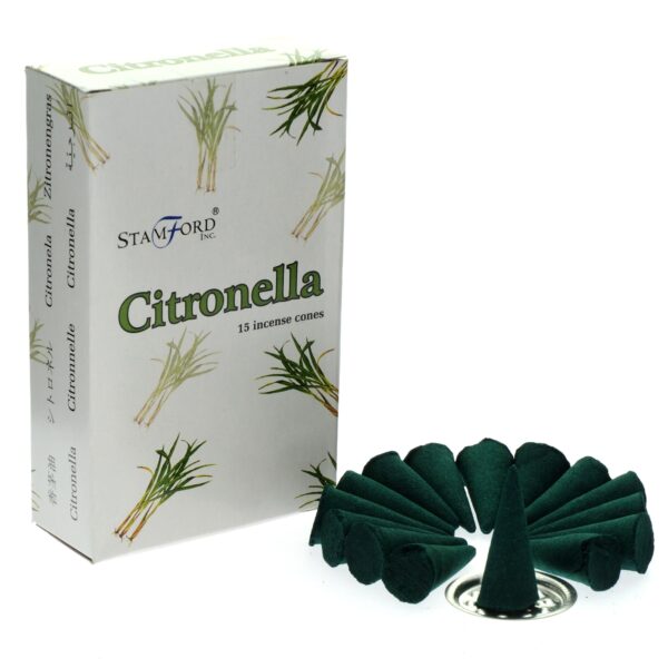 Stożki kadzideł – Citronella