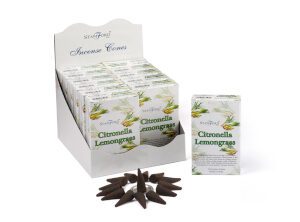 Stożki kadzideł – Citronella i Trawa Cytrynowa