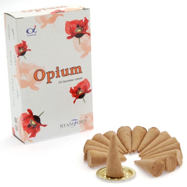 Stożki kadzideł – Opium