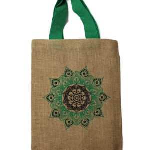 Torba Jutowa – Mistyczne Wzory – Róża Mandali