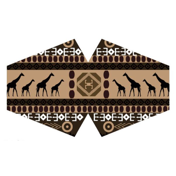 Wielorazowa Maseczka Modowa – Afrykański Tribal (Dorosły)