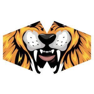 Wielorazowa Maseczka Modowa – Tygrys (Dziecięca)