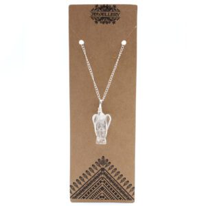 Wisiorek z kamienia – Anioł Stróż – Kwarc górski