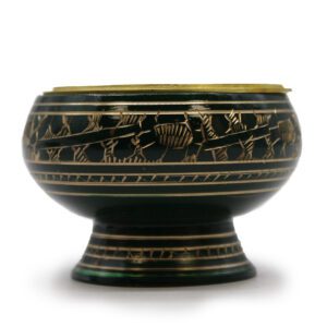 Wysoki Słoik Kadzideł Węglowych Czakry – Serce