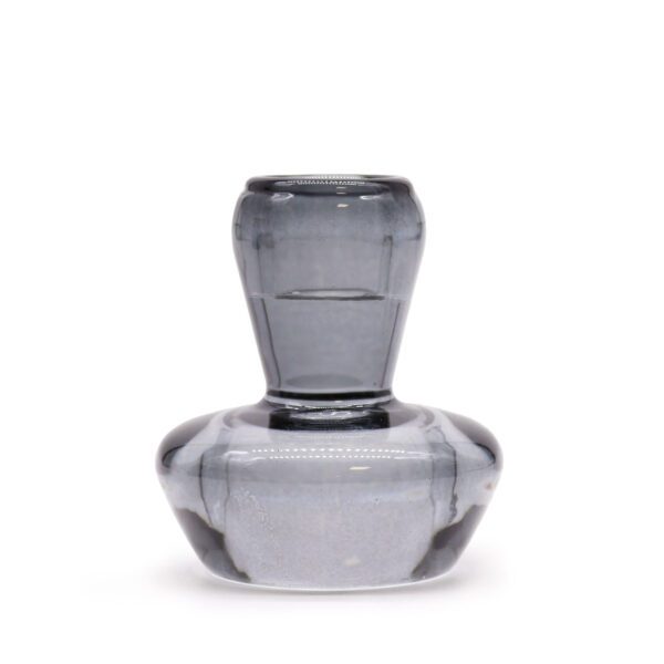 Zestaw 2 Grzybowych Świeczników Flip na Świece Stołowe/Podgrzewacze – Szary Północny