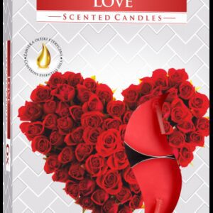 Zestaw 6 Pachnących Podgrzewaczy – Miłość