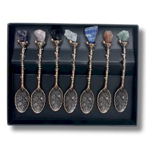 Zestaw 7 Wiedźmich Łyżeczek – Brąz