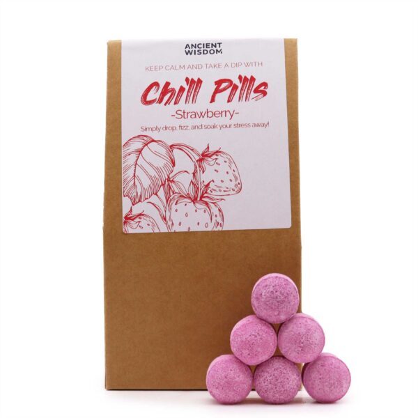 Zestaw Chill Pills 350g – Truskawka