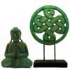 Zestaw Feng Shui Budda – Mandala – Zielony