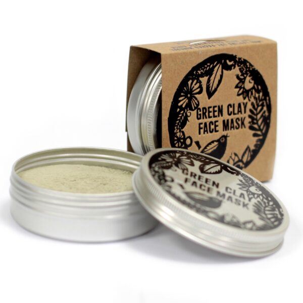 Zielona glinka – maseczka do twarzy – 80 g