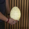 Lampa Boho z Muszli Morskiej – Buting Shell Owalna – 15 cm