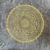 Koszulka Stone Washed L – Mandala – Zielona - obrazek 3